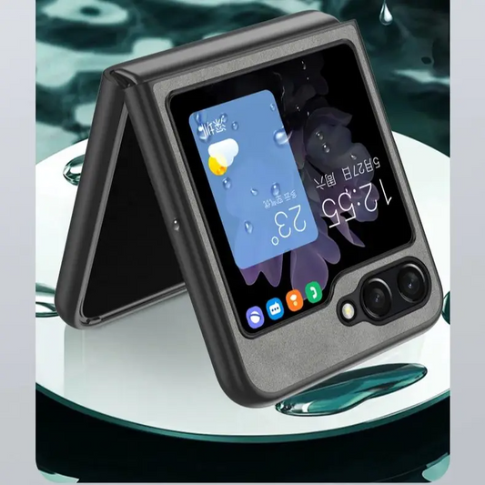 Galaxy Z Flip6 Sheep Luxe Premium Leather Case