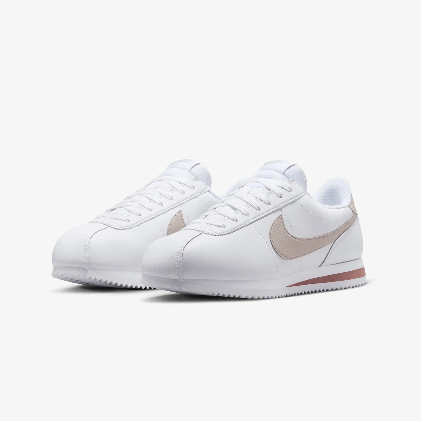 Nike | CORTEZ { WHITE/PLATINUM VIOLET-SMOKEY MAUVE-BLACK