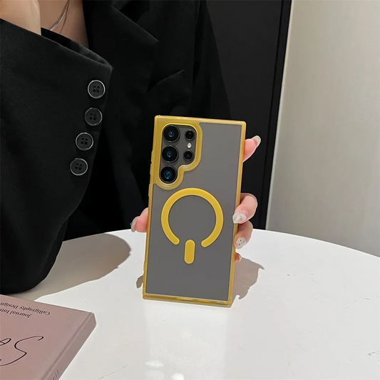 LuxShield Matte MagSafe Translucent Case - Samsung