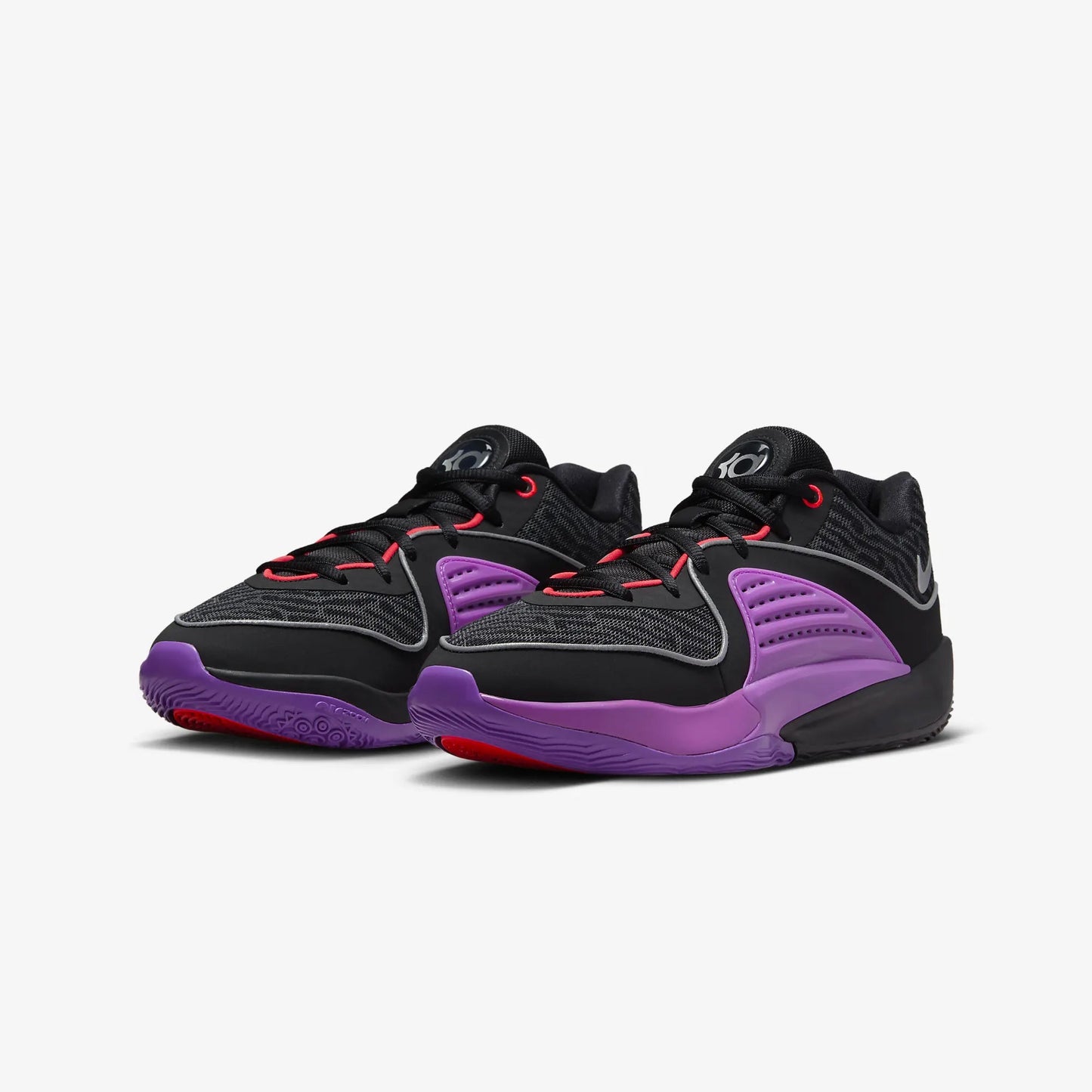 Nike | KEVIN DURANT KD16 EP { BLACK/METALLIC SILVER-VIVID PURPLE