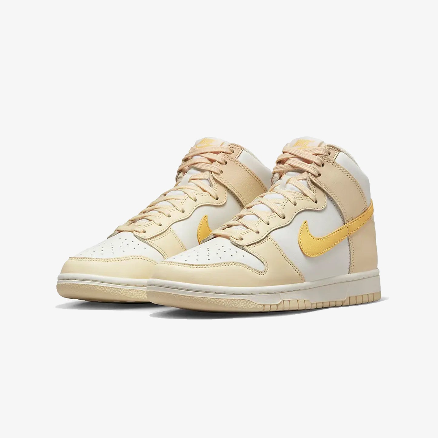 Nike | DUNK HIGH { PALE VANILLA/TOPAZ GOLD-SAIL
