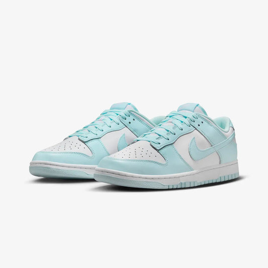 NIKE | DUNK LOW RETRO { WHITE/GLACIER BLUE