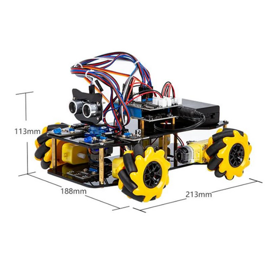 ACEBOTT ESP32 4WD Smart Robot Car Kit for Arduino