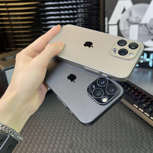 Ultra Sleek Matte Leather Case - iPhone