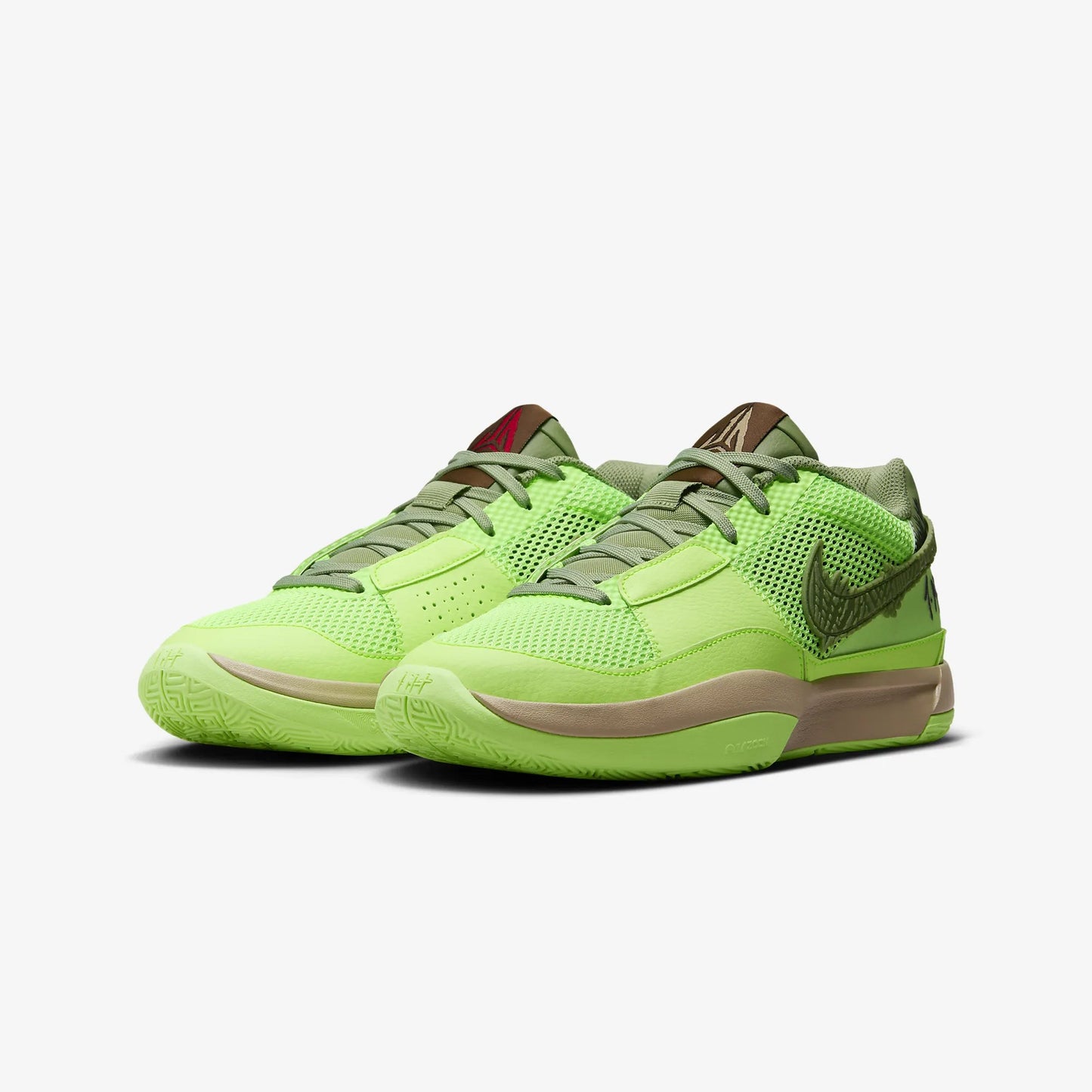 Nike | JA 1 NRG EP { LIME BLAST/OIL GREEN-BLACK-HEMP