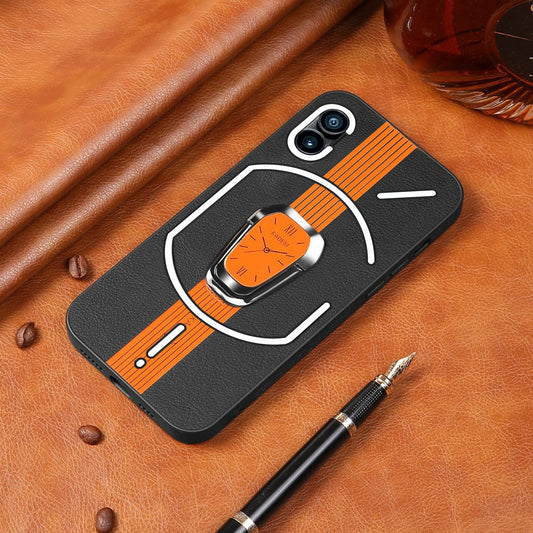 Elegant Watch Craft Ring Holder Case - Nothing