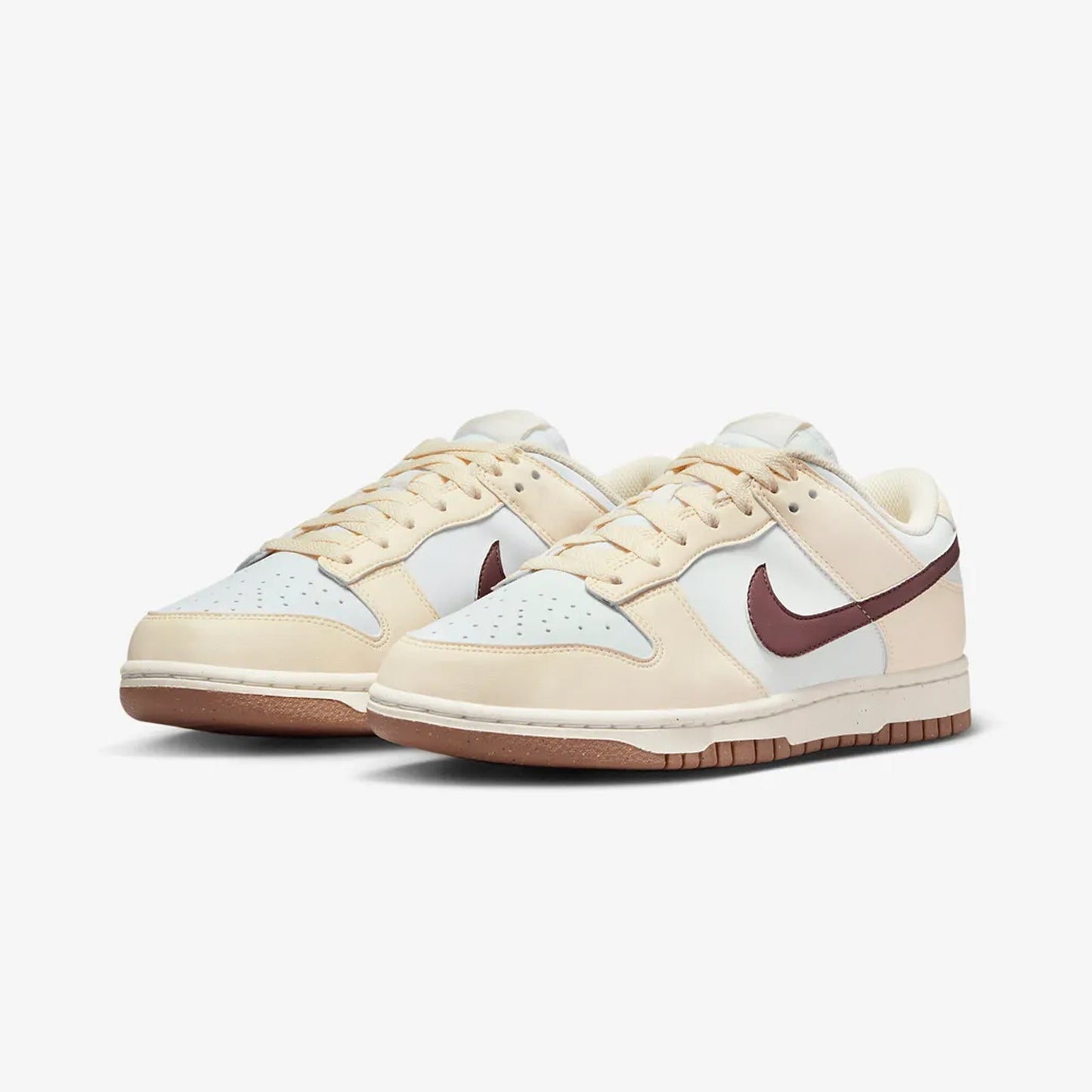 Nike | DUNK LOW { COCONUT MILK/SMOKEY MAUVE-SUMMIT WHITE