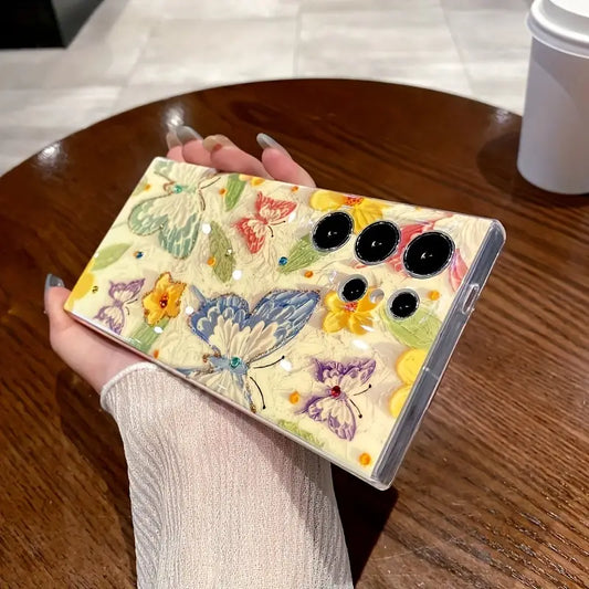 Butterfly Bliss 3D Phone Case - Samsung