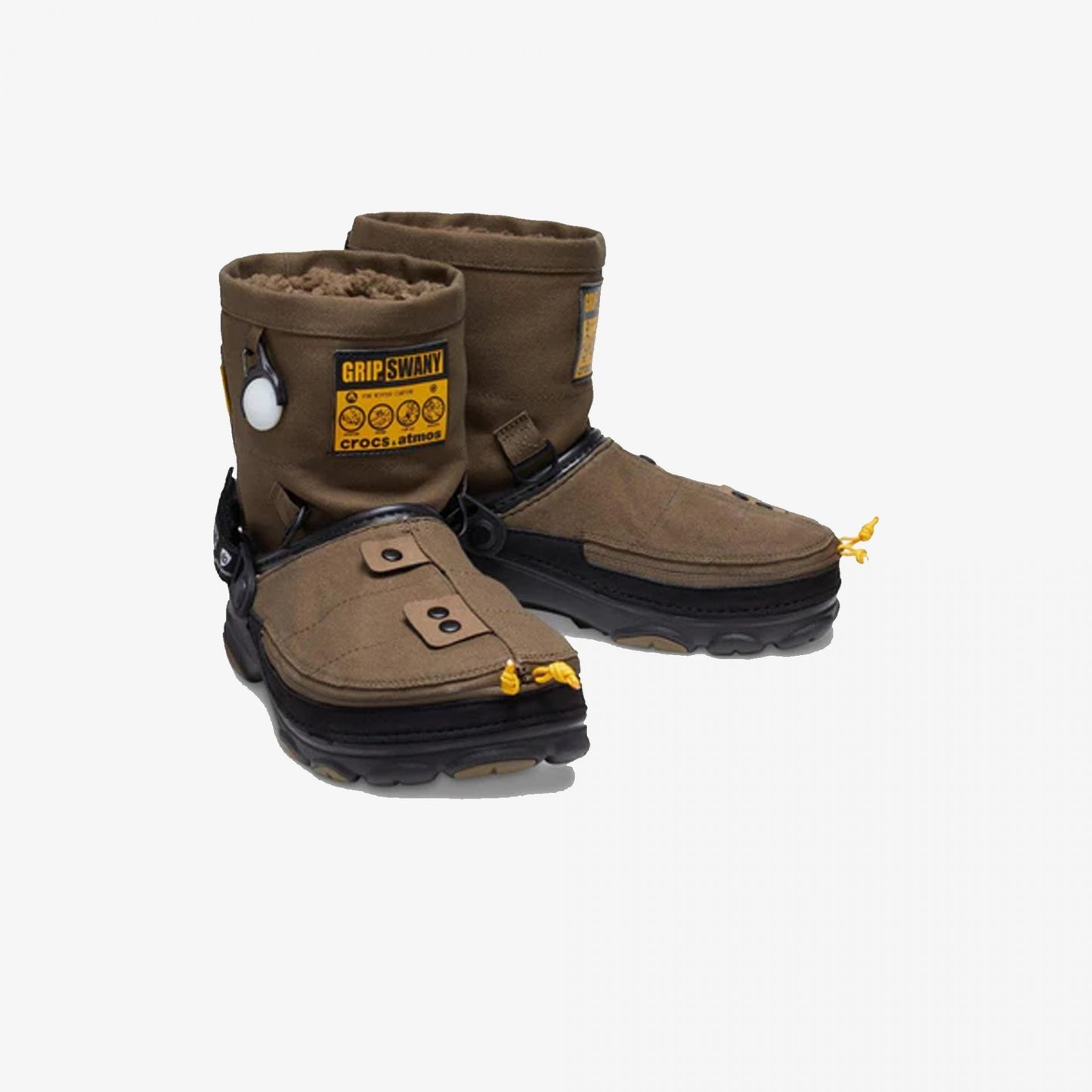 Crocs | GRIP SWANY X ATMOS X CROCS CLASSIC ALL TERRAIN CLOG { OLIVE