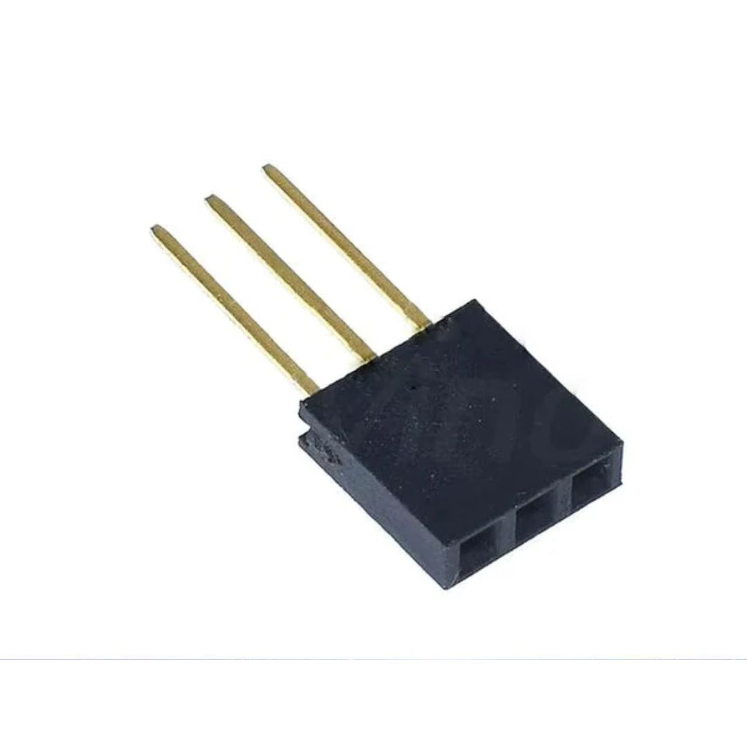 Female Berg Strip 2.54mm Straight Header Pin