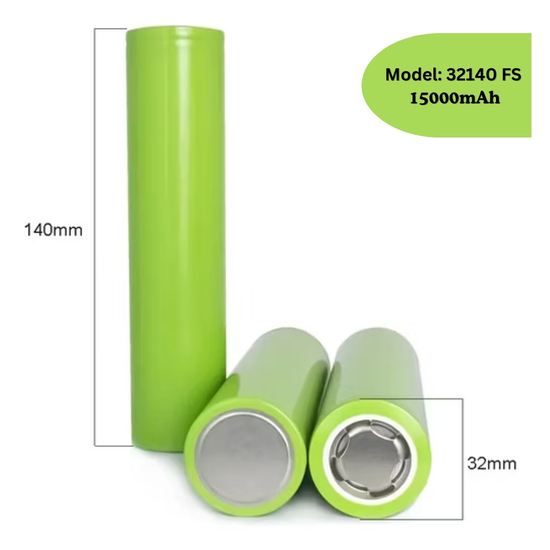 32140 FS 3.2V 15Ah LiFePO4 Rechargeable Battery