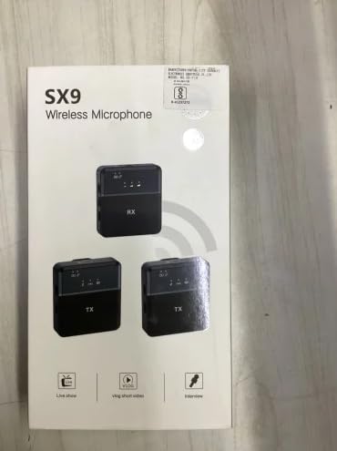 SX9 Black Wireless Microphone