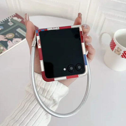 Cute Trendy Bear Lanyard Case - Samsung