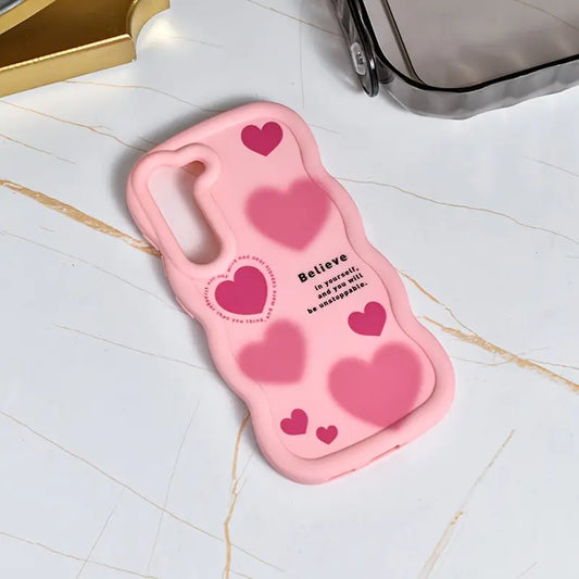 Adorable Heart Glow Case - Samsung