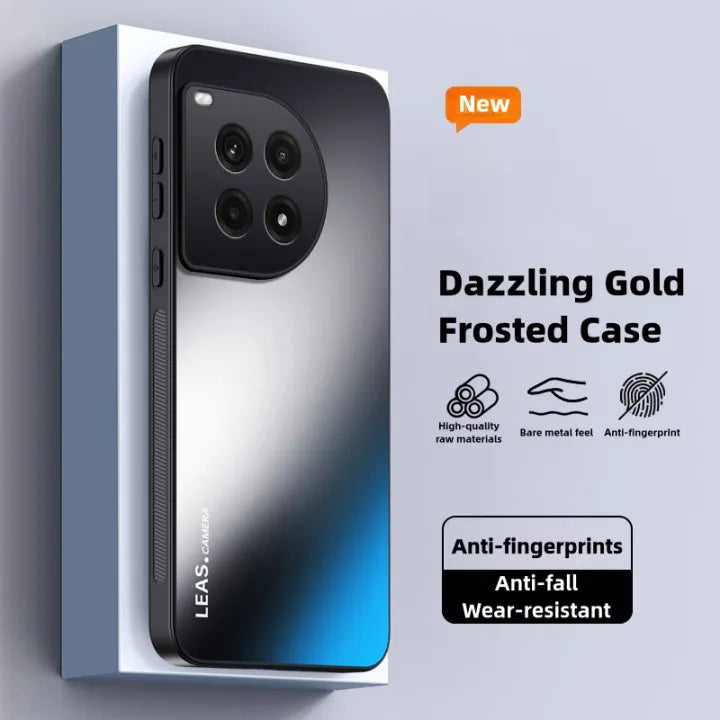 Luxury Mirror Gradient Glass Back Case - OnePlus