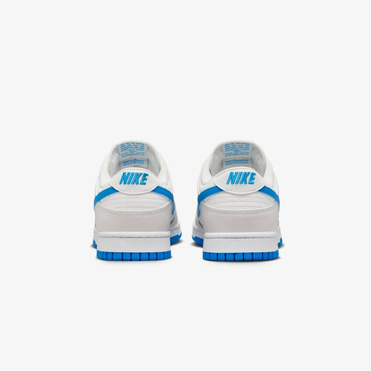 Nike | DUNK LOW RETRO { SUMMIT WHITE/PHOTO BLUE-PLATINUM TINT
