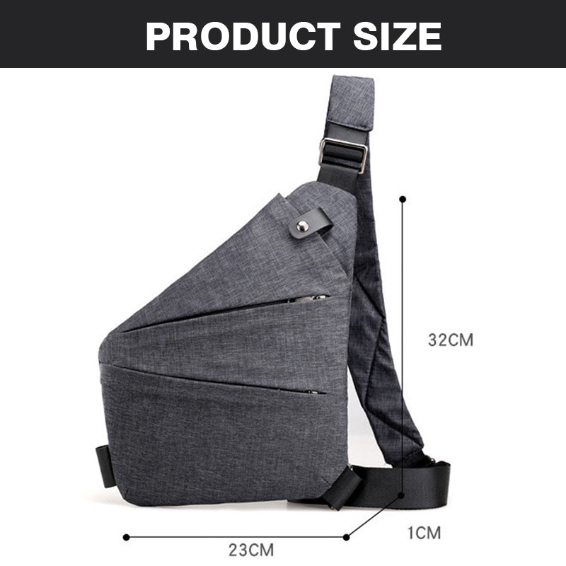 Anti Theft Travel Crossbody Bag - Assorted