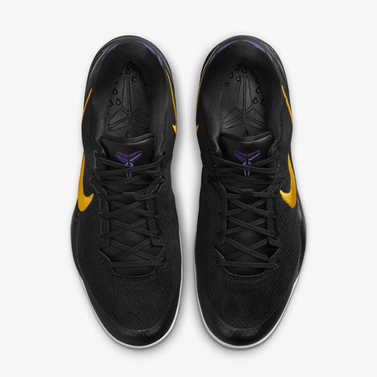 NIKE | KOBE BRYANT KOBE VIII PROTRO { BLACK/UNIVERSITY GOLD-WHITE-COURT PURPLE