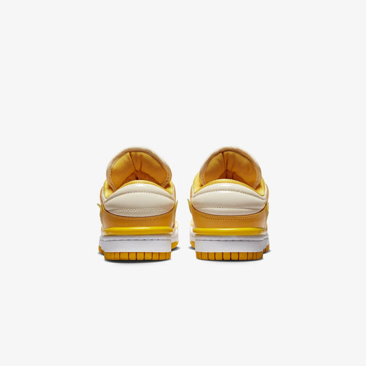 Nike | DUNK LOW TWIST { SAIL/VIVID SULFUR-WHITE