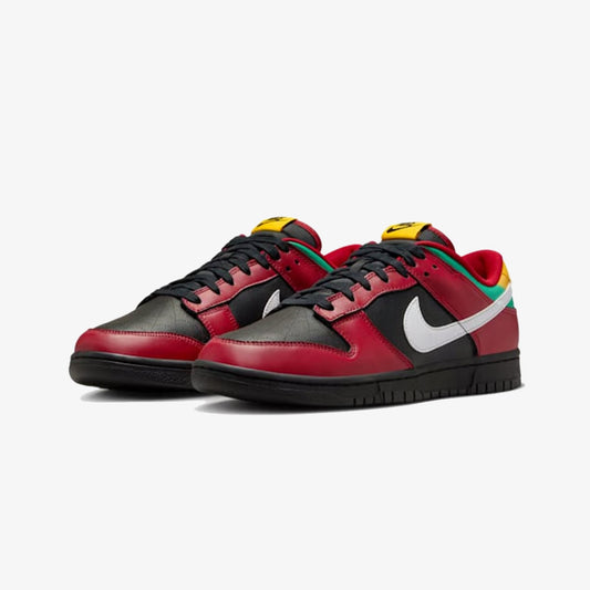 NIKE | DUNK LOW RETRO { BLACK/WHITE-GYM RED-UNIVERSITY GOLD