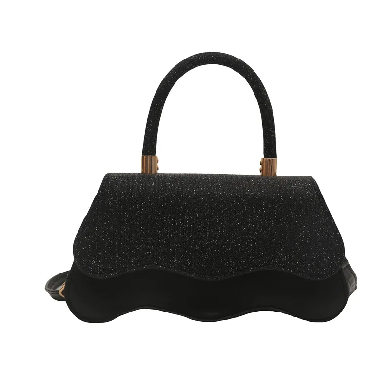 Glam Glitter Wave Mini Handbag