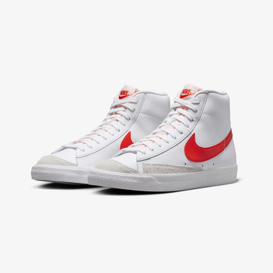 Nike | BLAZER MID '77 VINTAGE { WHITE/PICANTE RED-SUMMIT WHITE