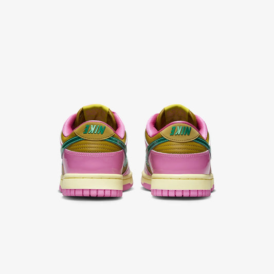 Nike | DUNK LOW X PARRIS GOEBEL { PLAYFUL PINK/MULTI-COLOR-BRONZINE