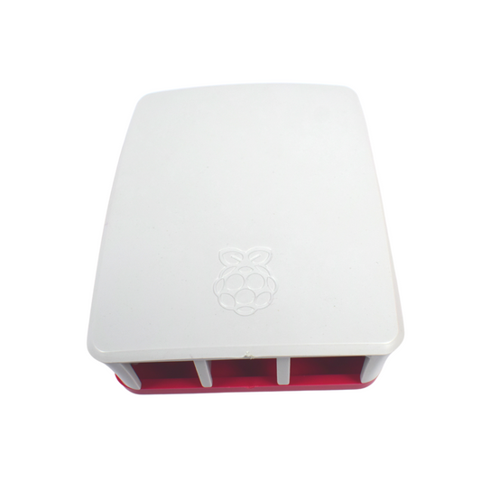 Premium RED & White Official Raspberry Pi 4 Case