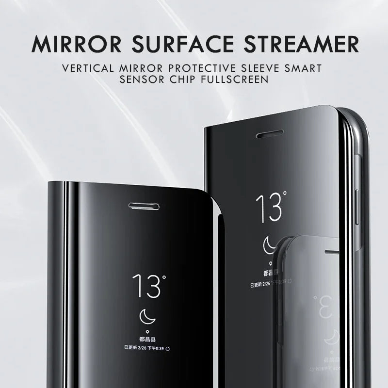 Electroplated Mirror Three-Dimensional Bracket Case - Xiaomi
