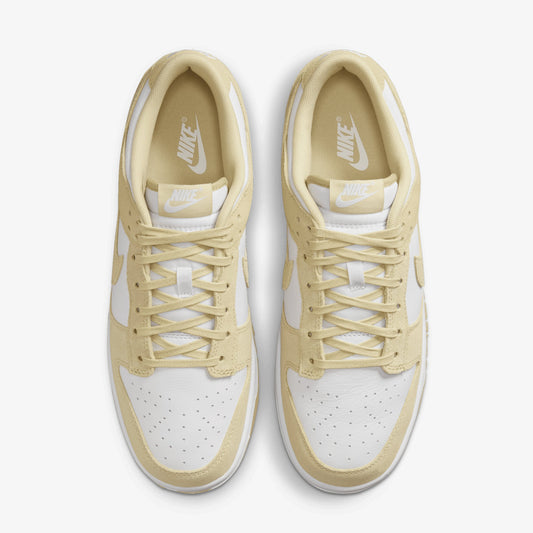 NIKE | DUNK LOW RETRO { WHITE/TM GOLD-WHITE