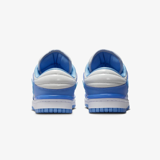 Nike | DUNK LOW TWIST { PHOTON DUST/UNIVERSITY BLUE-WHITE