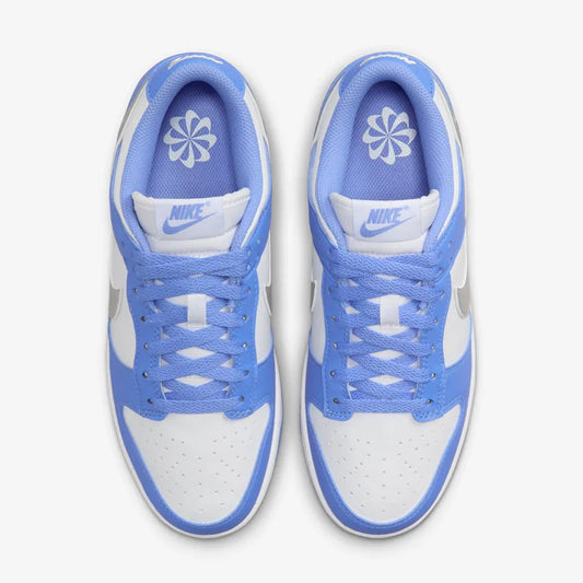 NIKE | DUNK LOW NEXT NATURE { ROYAL PULSE/METALLIC SILVER-WHITE