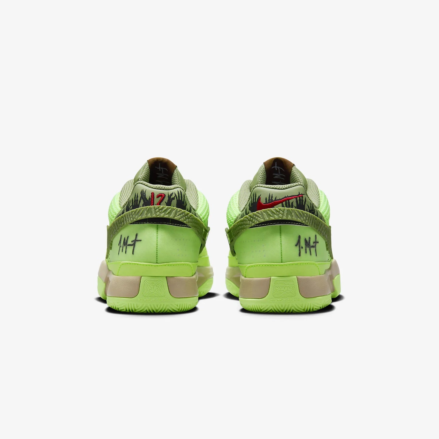 Nike | JA 1 NRG EP { LIME BLAST/OIL GREEN-BLACK-HEMP
