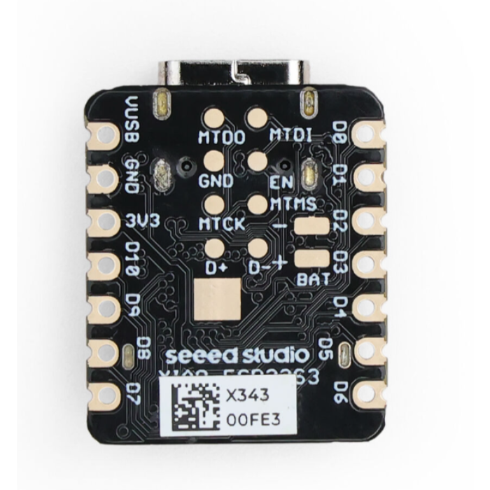 Seeed Studio XIAO ESP32S3 Sense: 2.4GHz Wi-Fi, BLE 5.0, OV2640 Camera Sensor, Digital Microphone, 8MB FLASH, 8MB PSRAM, Rich Interface, Battery Charging Supported, IoT, Embedded ML