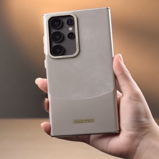 Galaxy S24 Ultra Premium Leather Shield Case