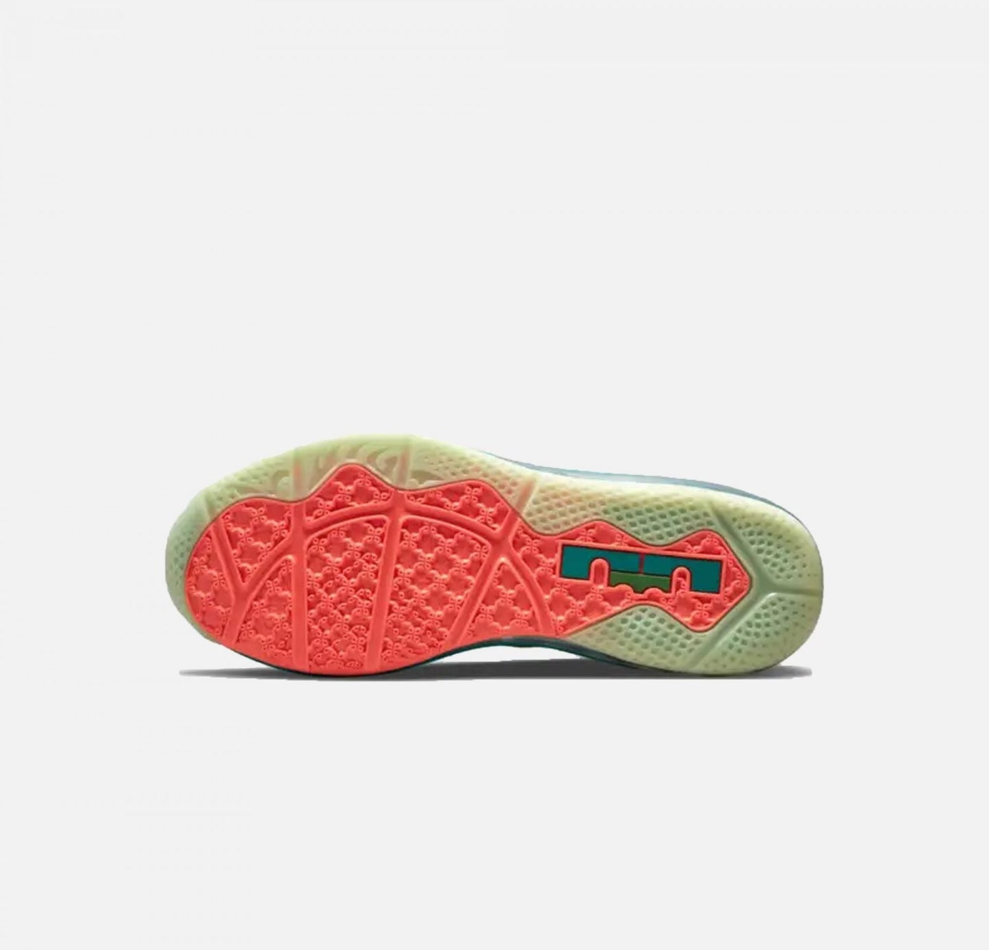 Nike | LEBRON IX LOW { WHITE LIME / BRIGHT MANGO