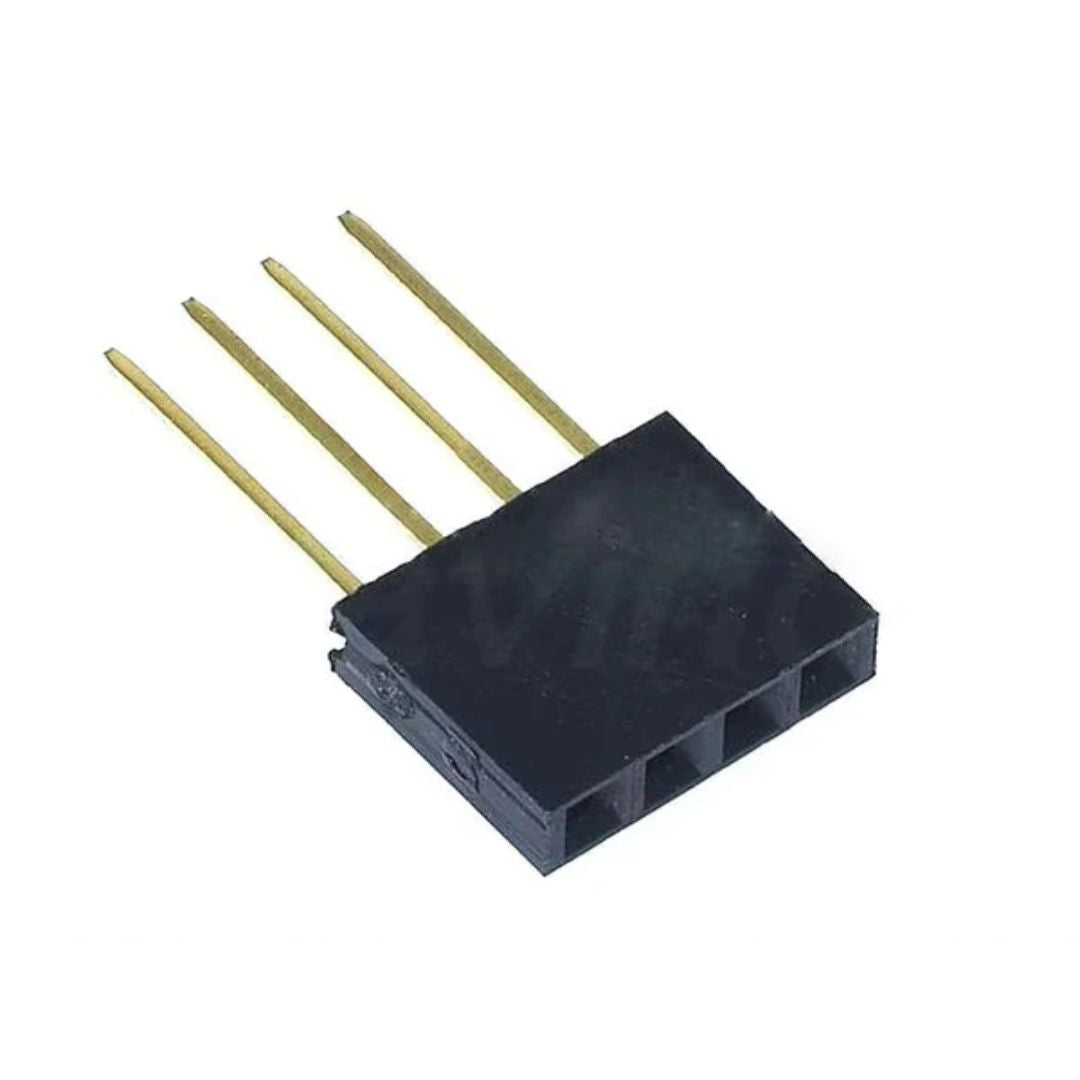 Female Berg Strip 2.54mm Straight Header Pin