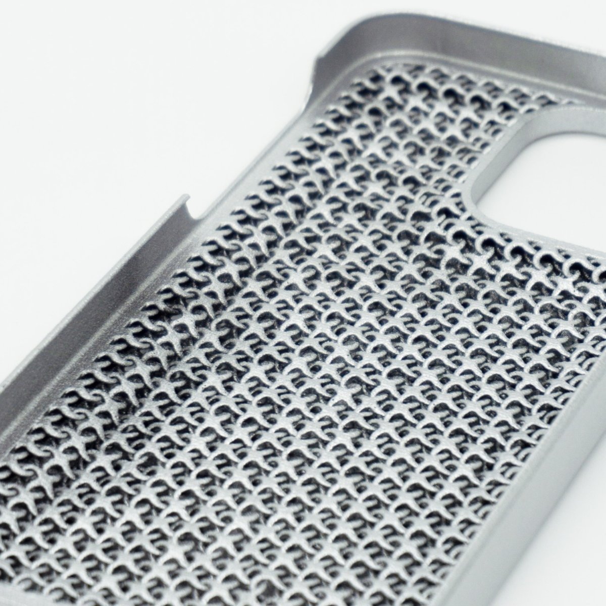 Unique 3D Square Chainmail Pattern Case - iPhone