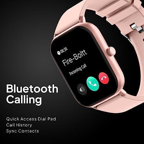 Fire-Boltt Ninja Call Pro Max 2.01” Display Smart Watch, Bluetooth Calling, 120+ Sports Modes, Health Suite, Voice Assistance