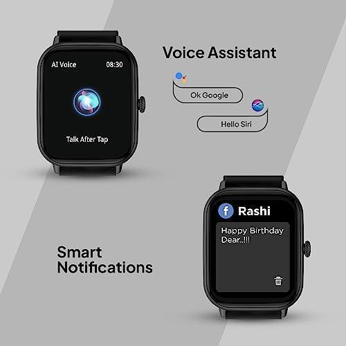 Fire-Boltt Ninja Call Pro Max 2.01” Display Smart Watch, Bluetooth Calling, 120+ Sports Modes, Health Suite, Voice Assistance