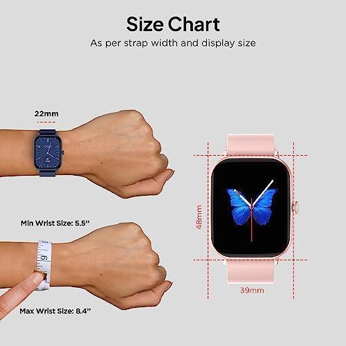 Fire-Boltt Ninja Call Pro Max 2.01” Display Smart Watch, Bluetooth Calling, 120+ Sports Modes, Health Suite, Voice Assistance