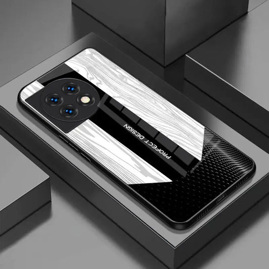 Urban Wood Tempered Glass Case - OnePlus