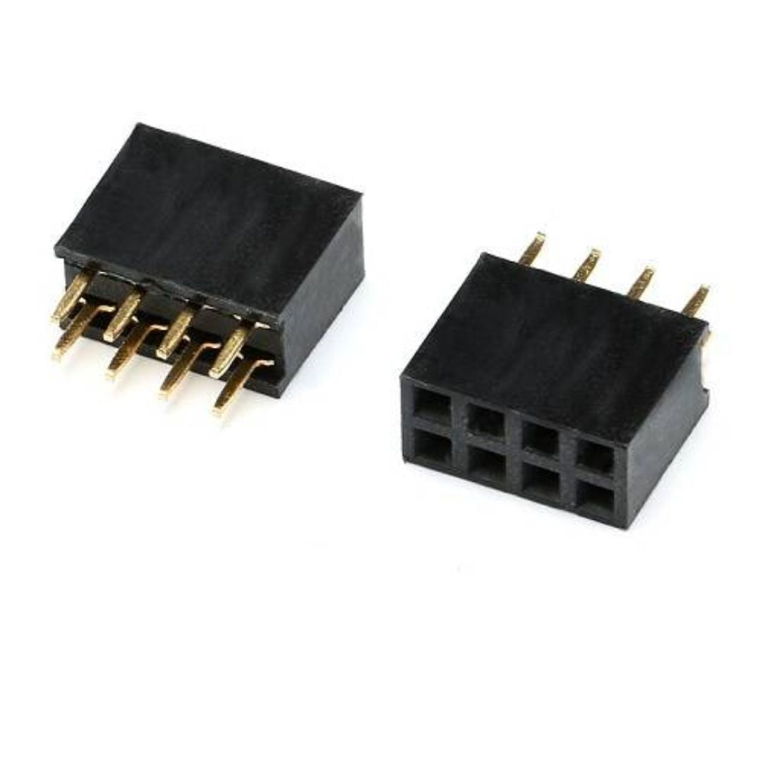 Female Berg Strip 2.54mm Straight Header Pin