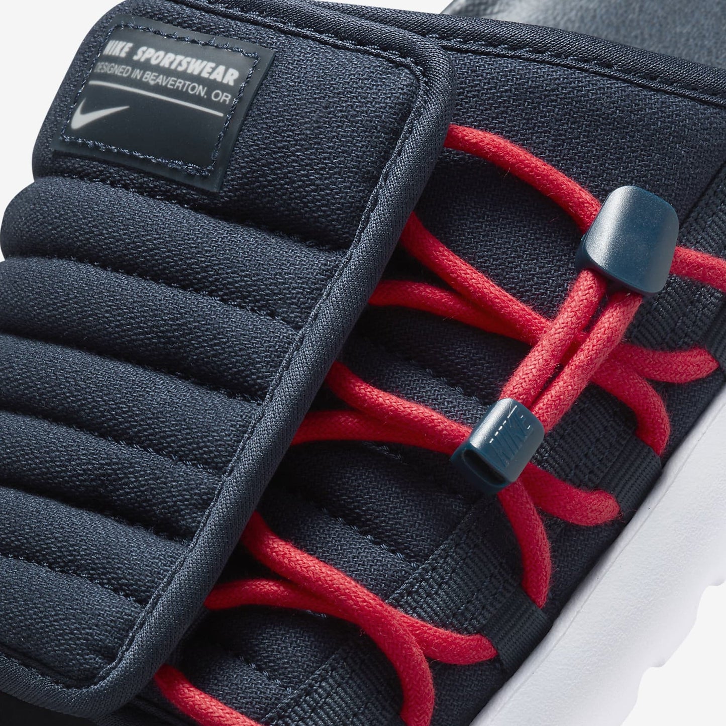 Nike | ASUNA 2 { OBSIDIAN/WHITE-UNIVERSITY RED