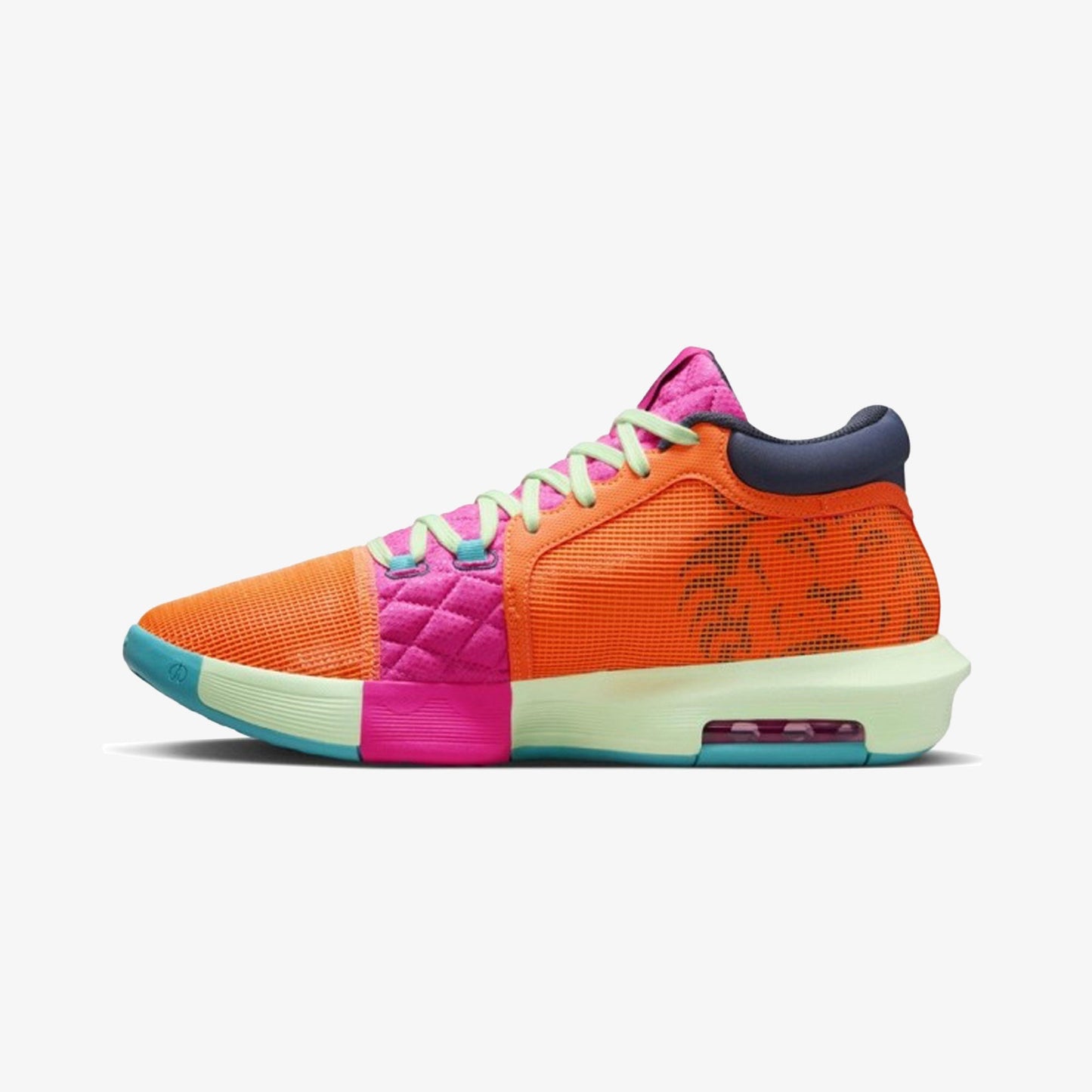 Nike | LEBRON WITNESS 8 EP { TOTAL ORANGE/THUNDER BLUE-LASER FUCHSIA