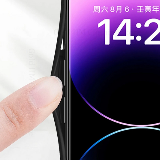 Silicone Matte Leather Protective Case - Samsung