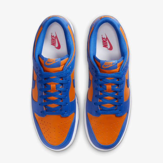 NIKE | DUNK LOW RETRO { BRIGHT CERAMIC/TM ROYAL-UNIVERSITY RED