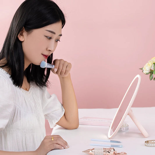 Touch Screen LED Makeup Mirror