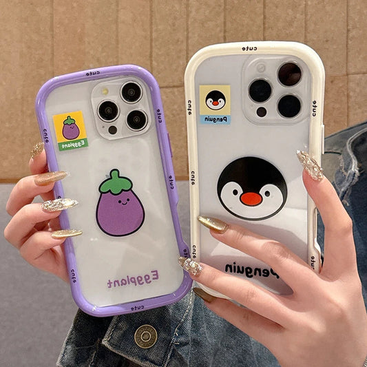 Cartoon Cute Animal Clear Case