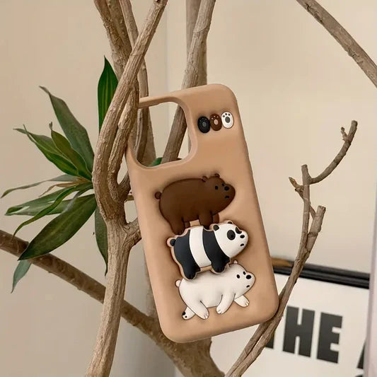 Bear Trio Phone Case